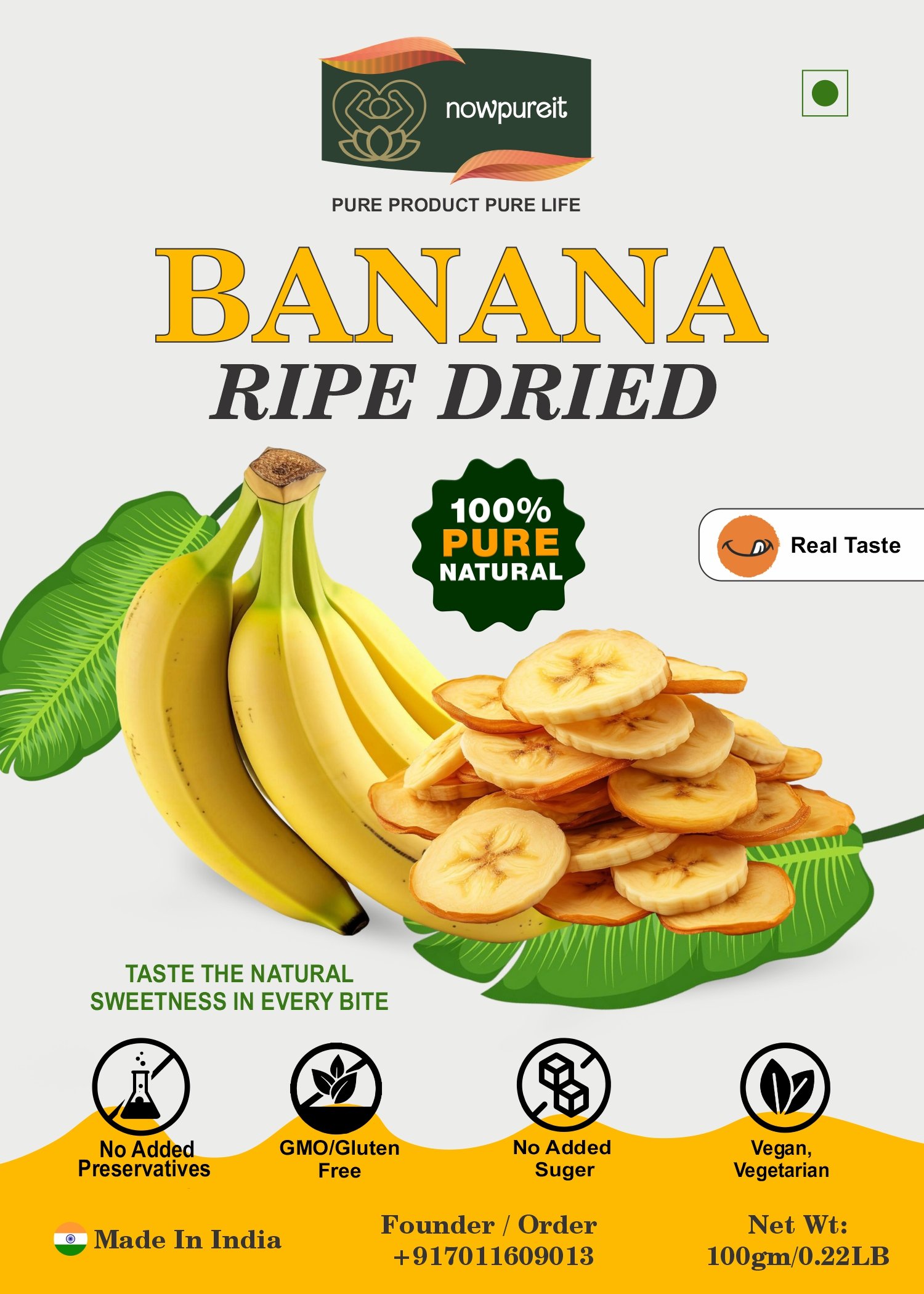 Banana Ripe Dried