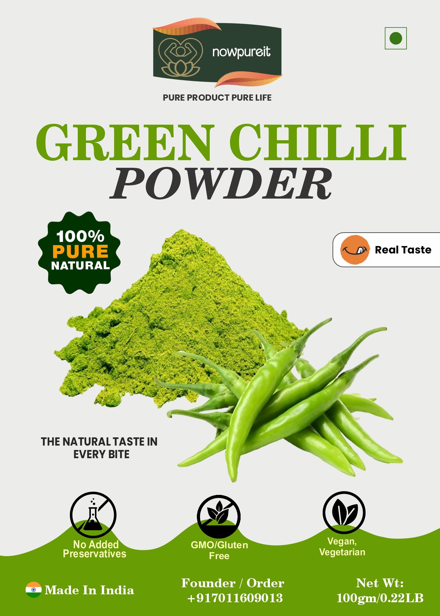 Green Chilli Powder